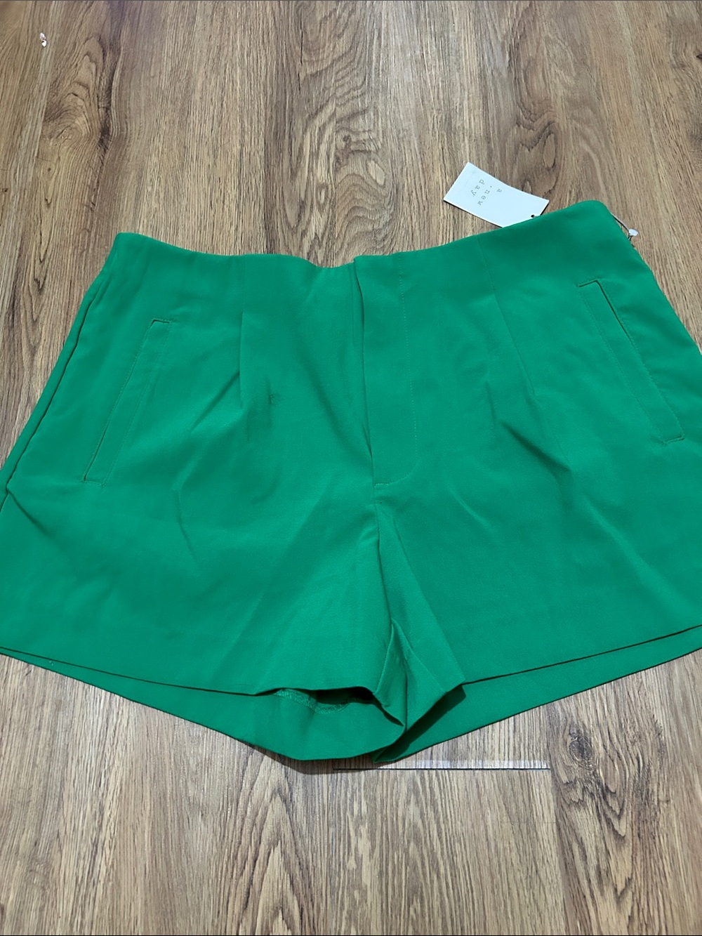 a new day Green High-Rise Dress Shorts